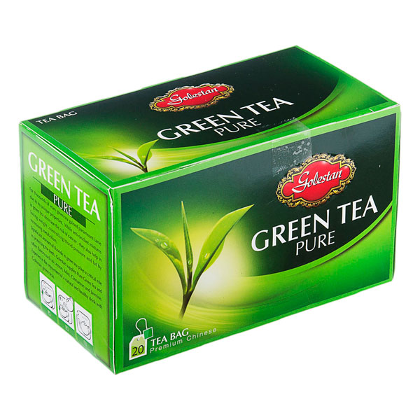 Pack of 20 pieces, Golestan Green Tea Bag
