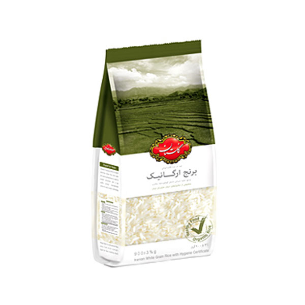 Golestan 900 Gr, Organic Rice