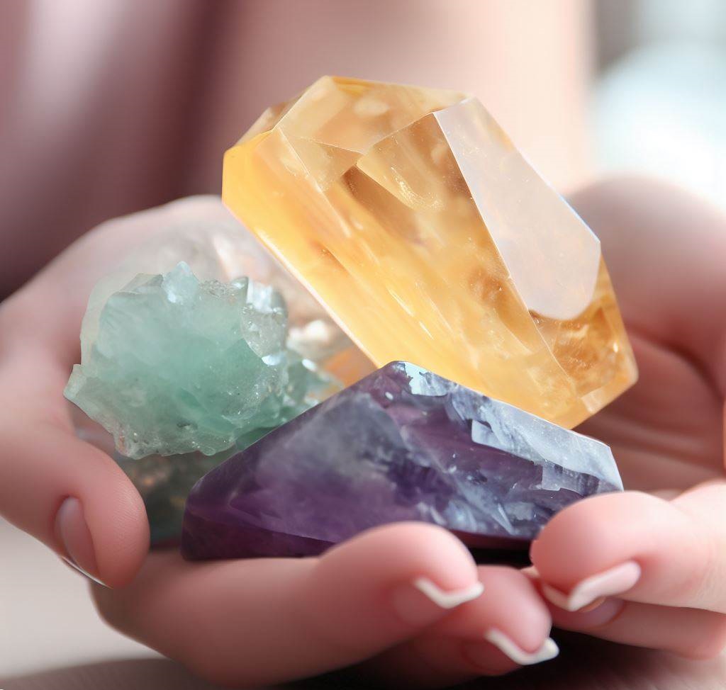 Enhancing self-expression with crystals