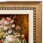 Handmade Pictorial Carpet, flower model in vase, code 902344