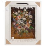 Handmade Pictorial Carpet, Laleh bouquet model, code 902334