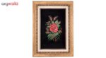 Handmade Pictorial Carpet, rose design, code 901685