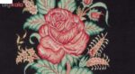Handmade Pictorial Carpet, rose design, code 901685