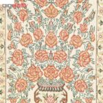 Handmade Pictorial Carpet, vase design, code 901733