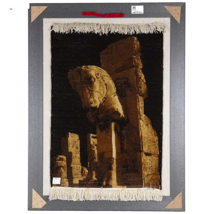 C Persia handmade carpets Achaemenid column design code 901820