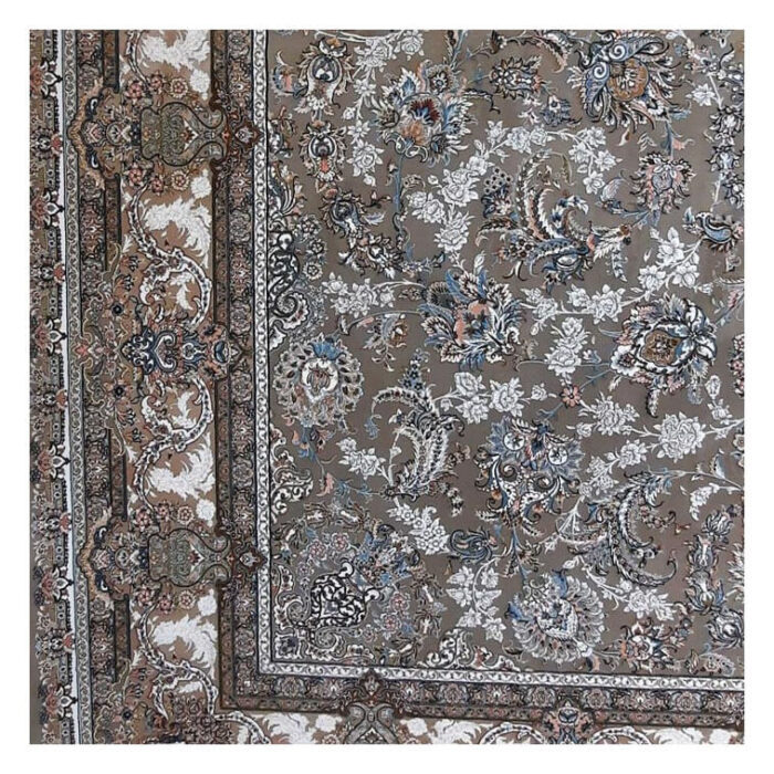 Negin Mashhad 1200 Reeds Embossed Carpet ,code 1218-2