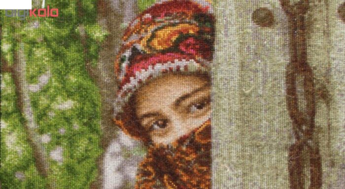 Handmade carpets of Torkashvand girl, Persia, code 901408