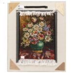 Handmade Pictorial Carpet, flower model with vase code 902352