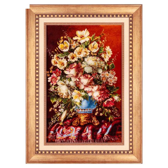 C Persia handmade carpet in flower design in vase code 901886
