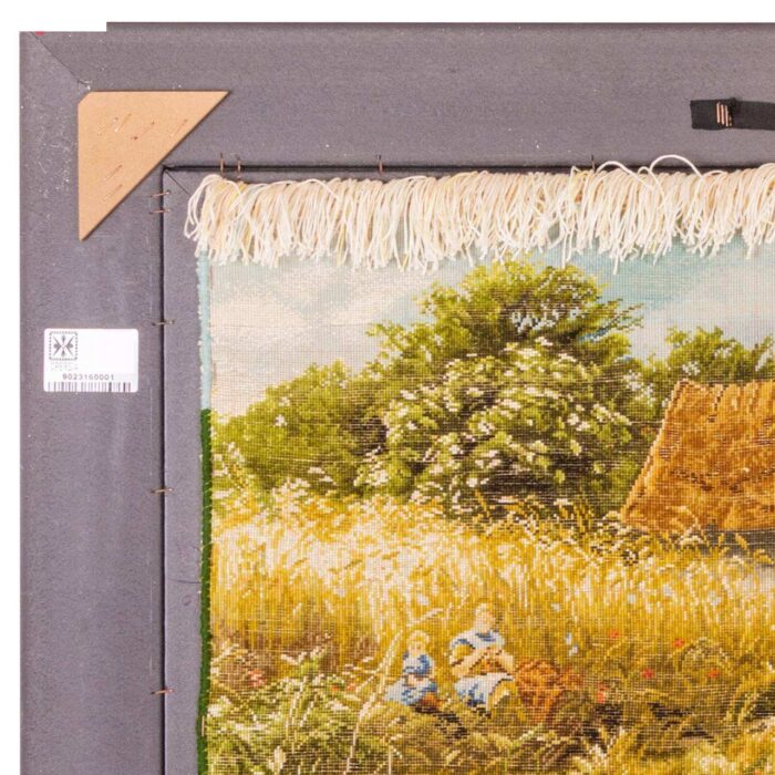 Handmade Pictorial Carpet, landscape model, wheat field, code 902316