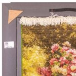 Handmade Pictorial Carpet, vase model, in grass field, code 902317