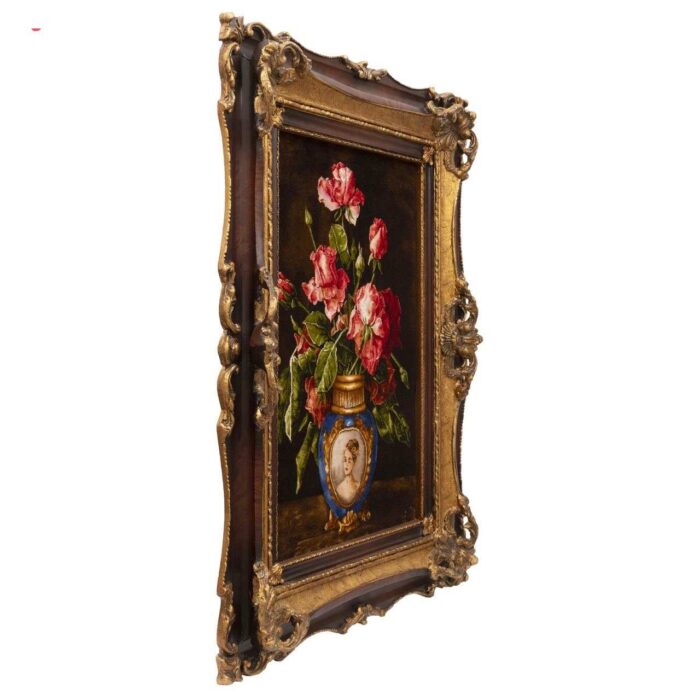 Handmade Pictorial Carpet, Versailles flower model, code 902354