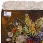 Handmade Pictorial Carpet, flower model in vase, code 793044