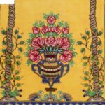 Handmade Pictorial Carpet, altar model, code 902234