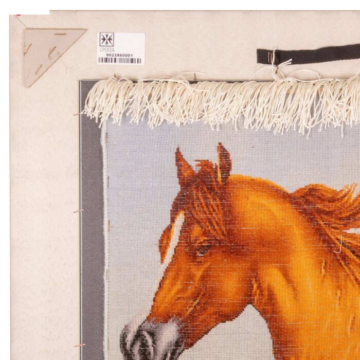 Handmade Pictorial Carpet, model Arabian horse, code 902286