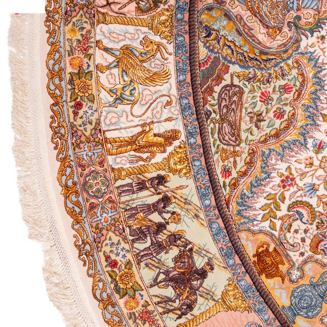 Six and a half meter handmade carpet by Persia, code 102458