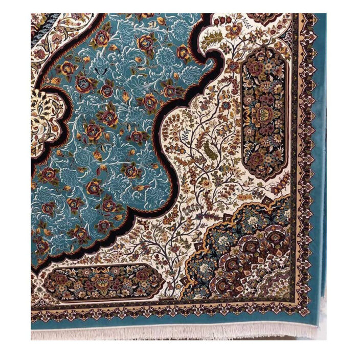 Negin Mashhad 1200 Reeds Embossed Carpet ,code 1209