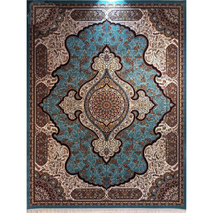 Negin Mashhad 1200 Reeds Embossed Carpet ,code 1209