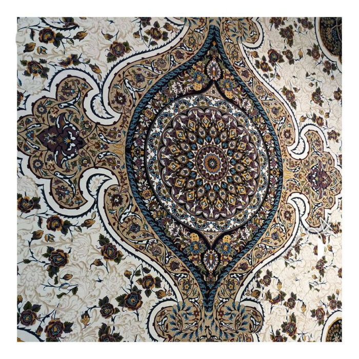 Negin Mashhad 1200 Reeds Embossed Carpet ,code 1209-2