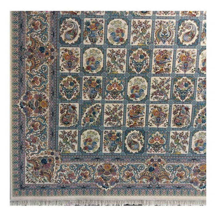 Negin Mashhad 1200 Reeds Embossed Carpet ,code 1212-2