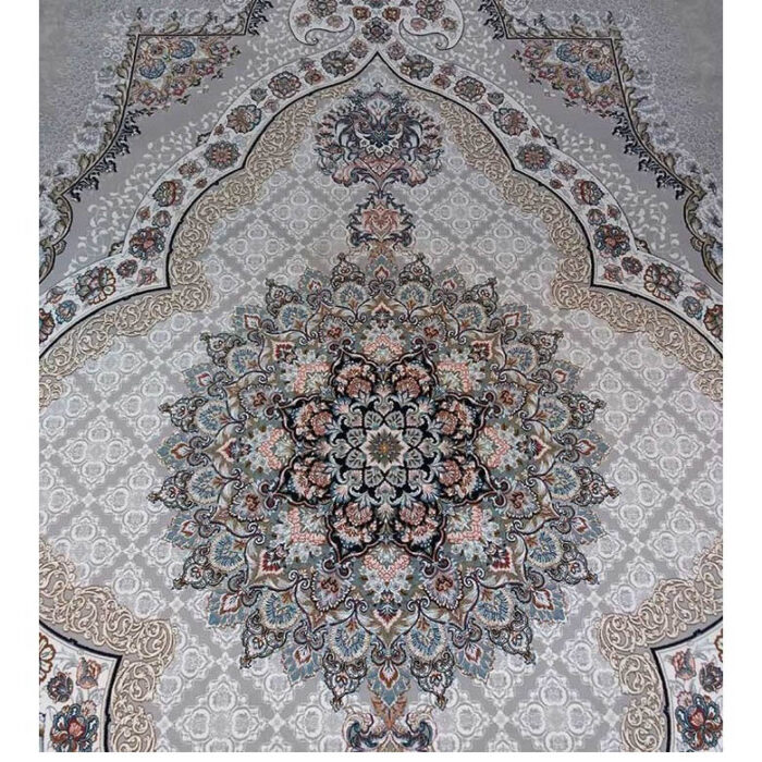 Negin Mashhad 1200 Reeds Embossed Carpet ,code 1216-3
