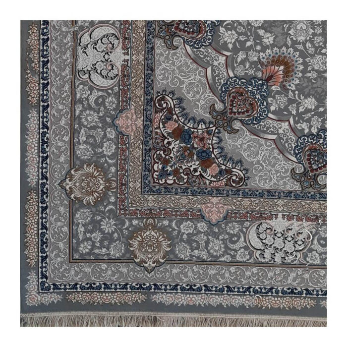 Negin Mashhad 1200 Reeds Embossed Carpet ,code 1217-2