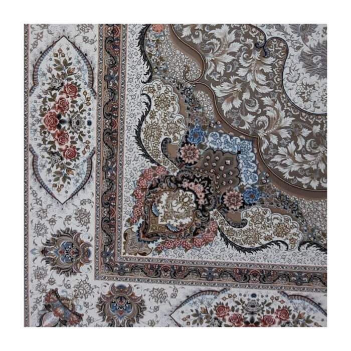 Negin Mashhad 1200 Reeds Embossed Carpet ,code 1219-2