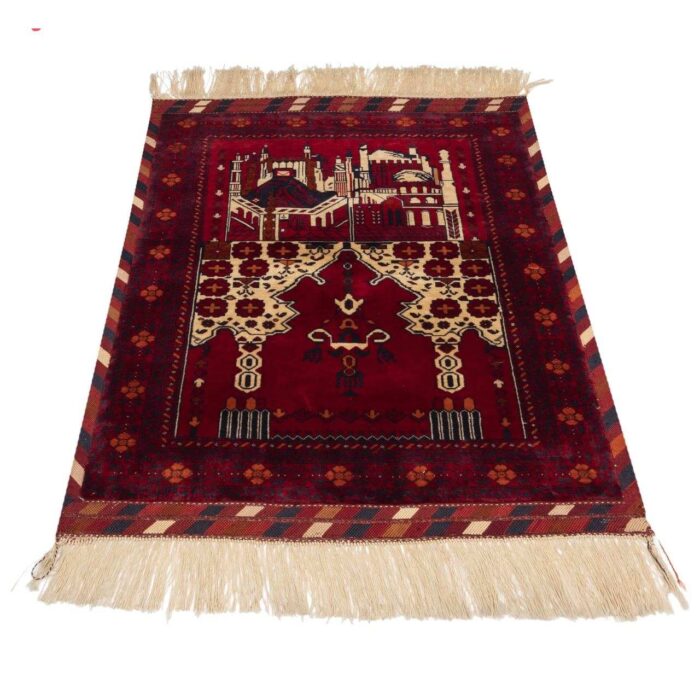 One meter handmade carpet of Persia, code 166242