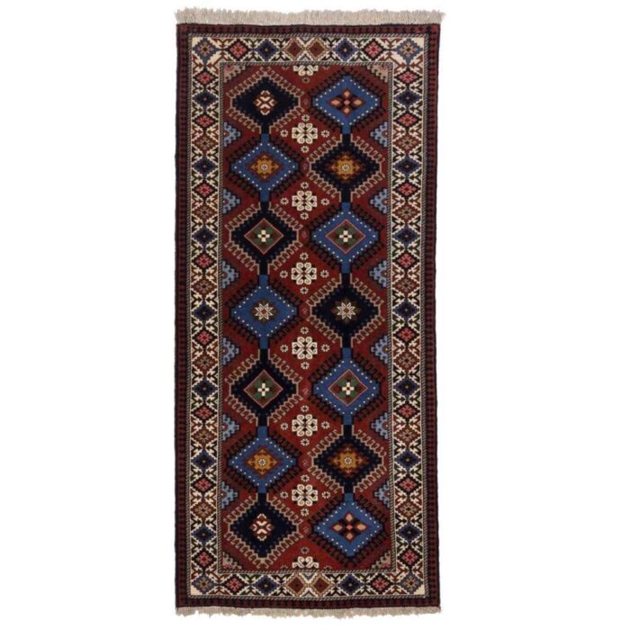 Handmade side carpet length of two meters C Persia Code 174255