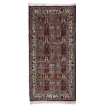 Handmade side carpet two meters long, Persia, code 174257