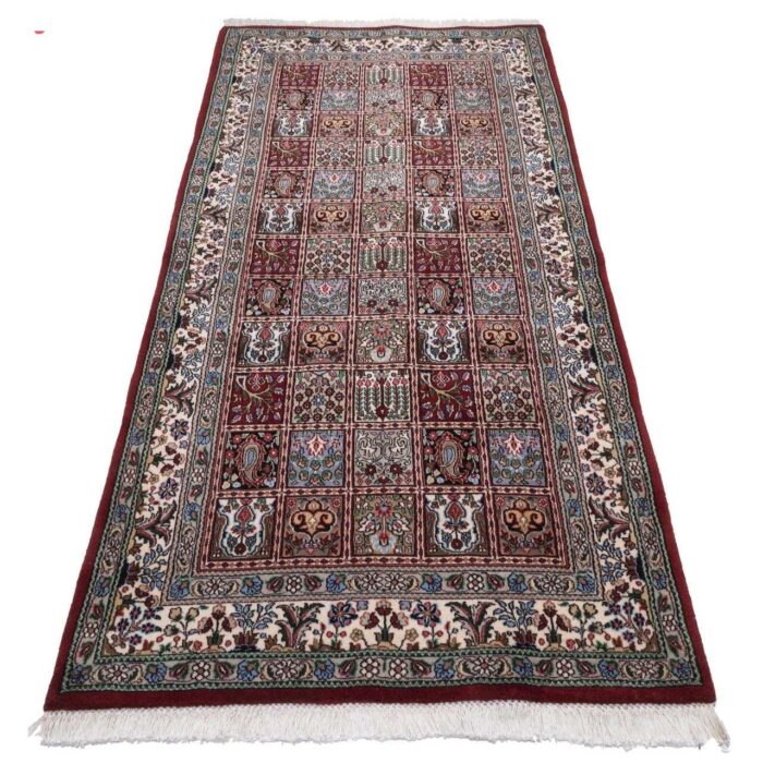 Handmade side carpet two meters long, Persia, code 174257
