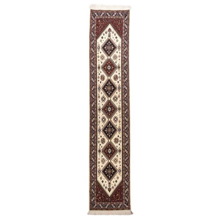 Handmade side carpet three meters long Persia Code 174286