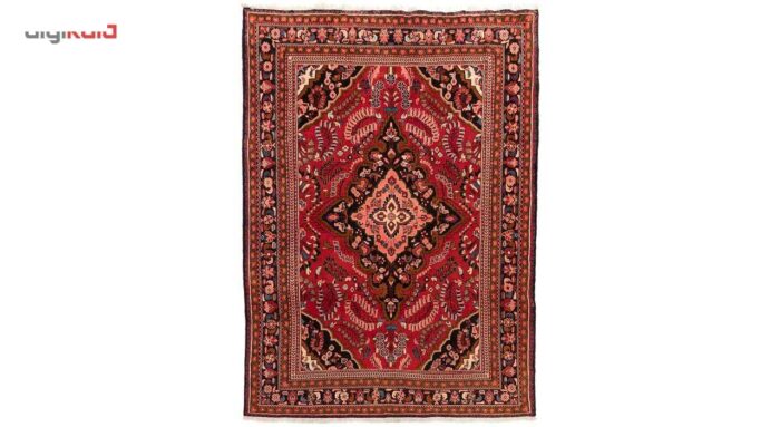 Old hand-woven carpet seven meters C Persia Code 102182