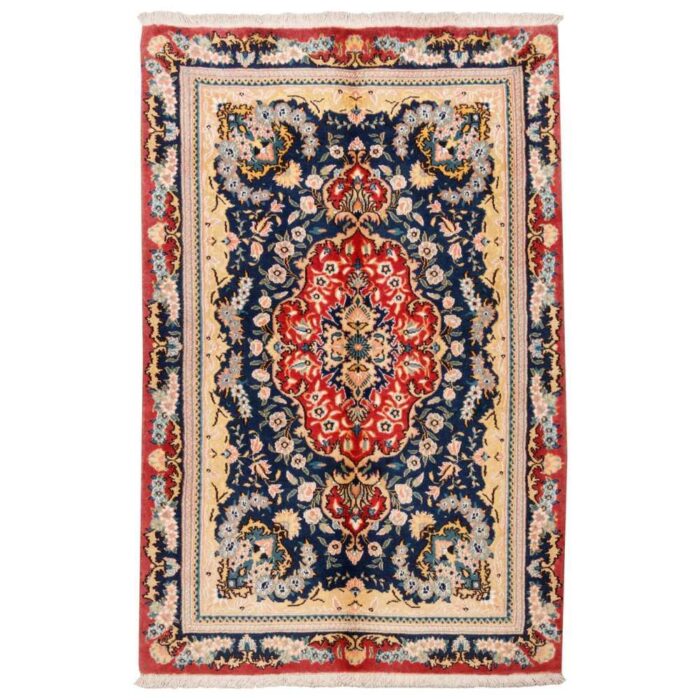 One meter handmade carpet of Persia, code 187200