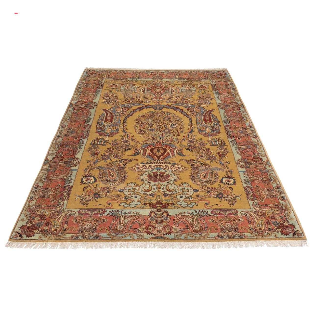 Seven meter handmade carpet by Persia, code 102358