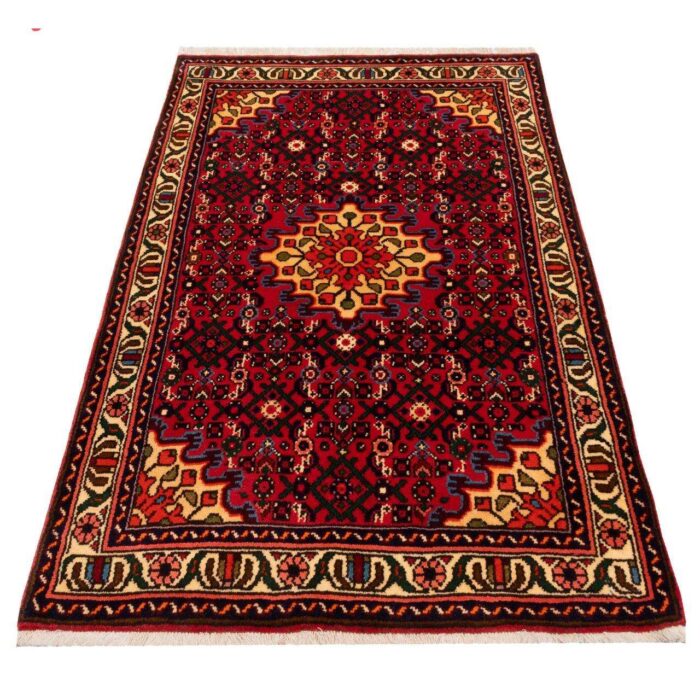 Old handmade carpet of one and a half thirty Persia Code 179319