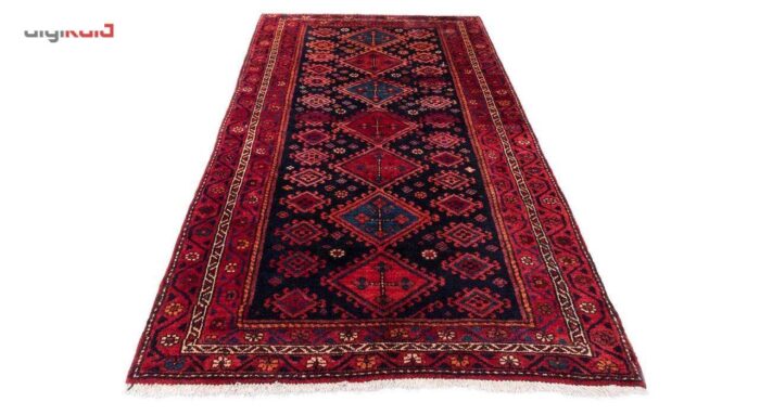 Old hand-woven carpet three meters C Persia Code 102191