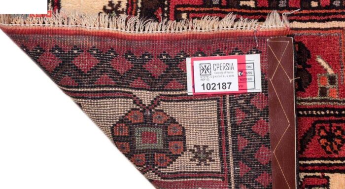 Old hand-woven carpet four meters C Persia Code 102187