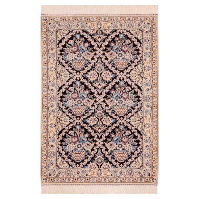 One meter handmade carpet of Persia, code 180028