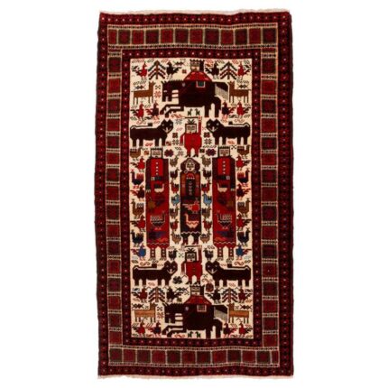 Old handmade carpet two meters C Persia Code 179289