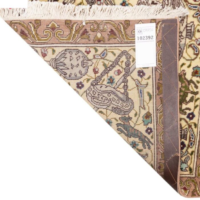 Half meter handmade carpet of Persia, code 102392