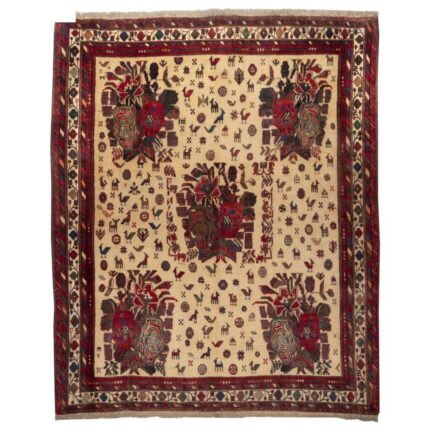 Three and a half meter handmade carpet by Persia, code 187236