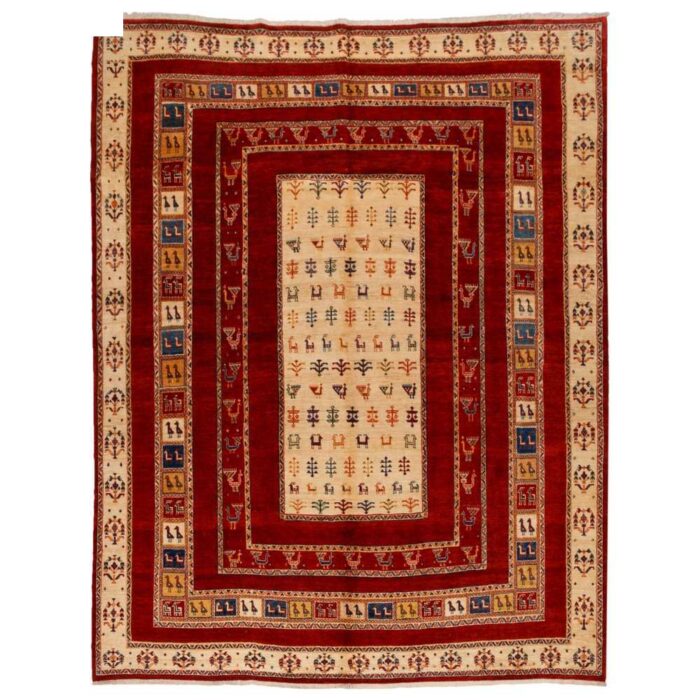 Five and a half meter handmade carpet by Persia, code 187196