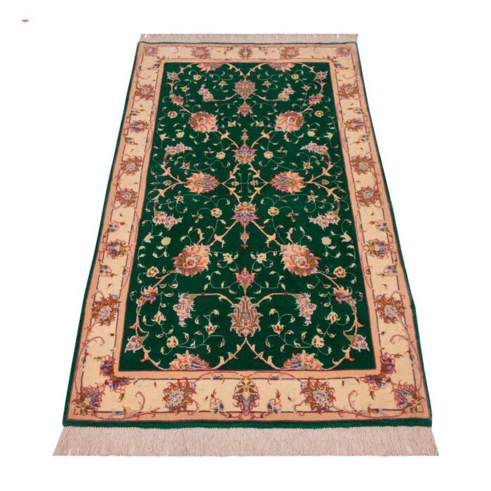 One meter handmade carpet Persia Code 181031 One pair