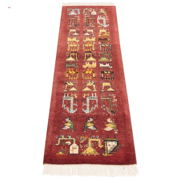 Handmade carpet along the length of one and a half meters C Persia Code 189008