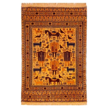 Two and a half meter handmade carpet by Persia, code 185173