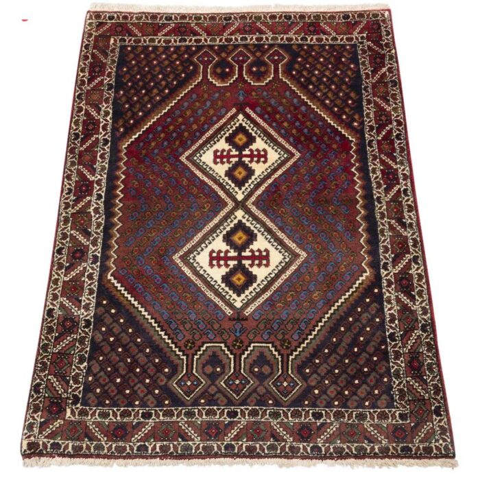 Old handmade carpet one meter C Persia Code 187138