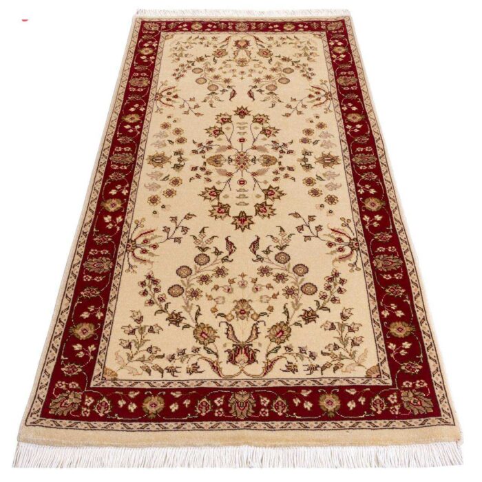 Handmade side carpet length of one and a half meters C Persia Code 701311
