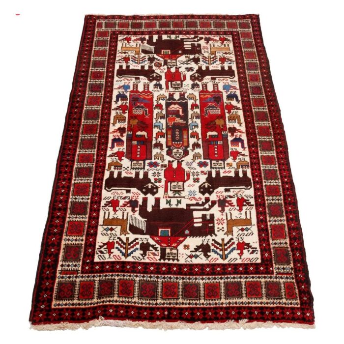Old handmade carpet two meters C Persia Code 179289