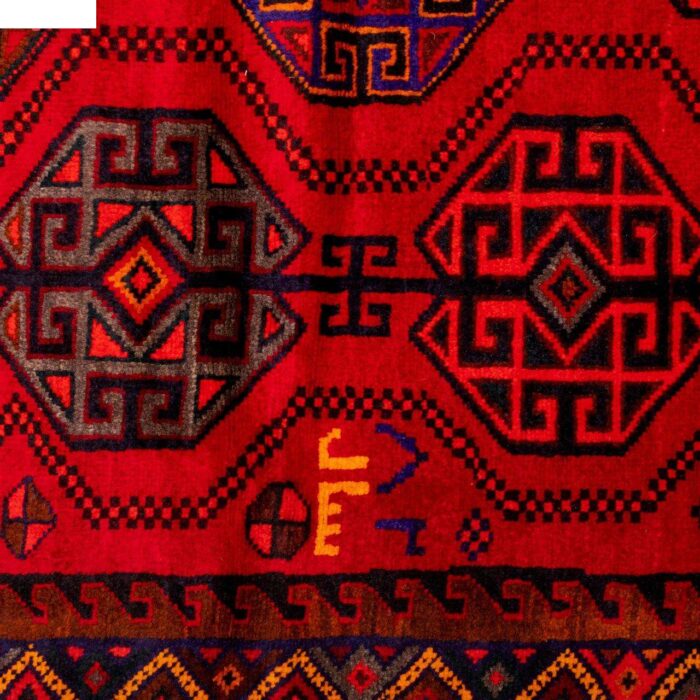 Old handmade carpet seven meters C Persia Code 185188